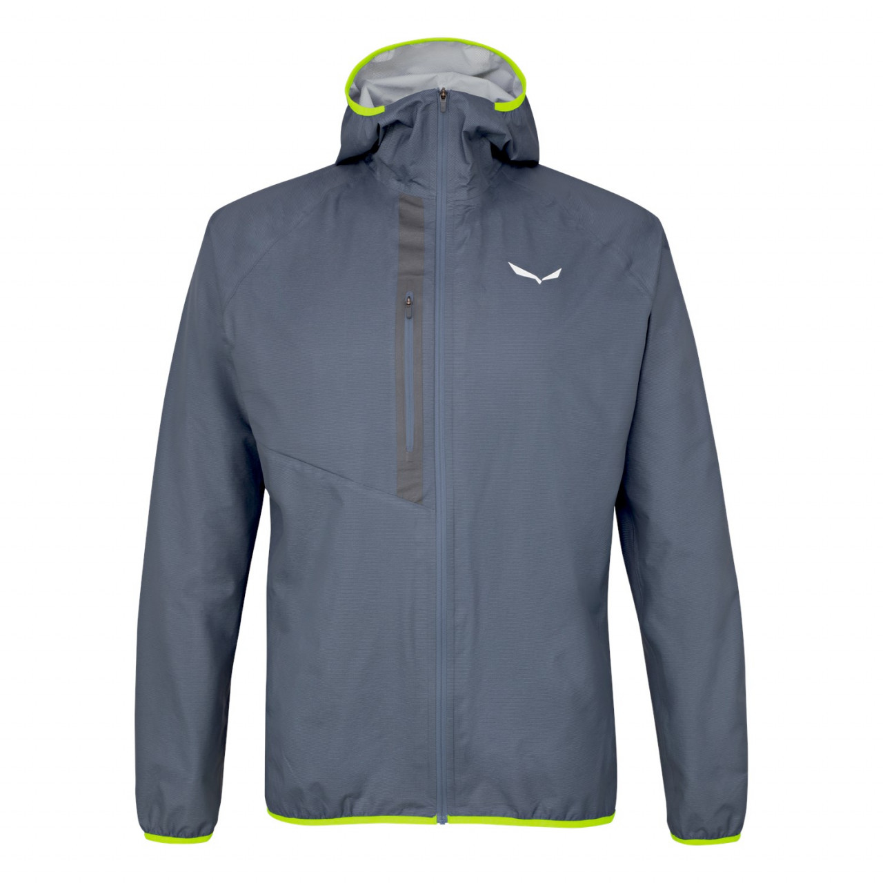 Chaqueta Hardshell Hombre Chile - Salewa Puez Light Powertex - Azules - PNOR-02875